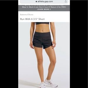 Run with it 3.5 short